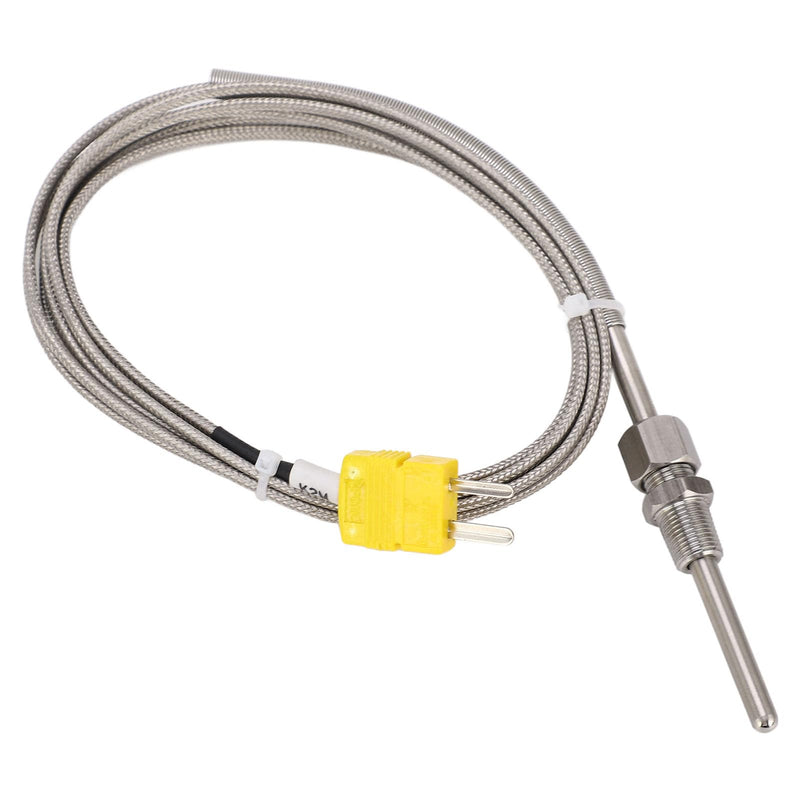 [Australia - AusPower] - K Type Thermocouple 1/8 NPT 80mm Probe for Industrial Temperature Measurement with -100 to 1250 ℃ Range 
