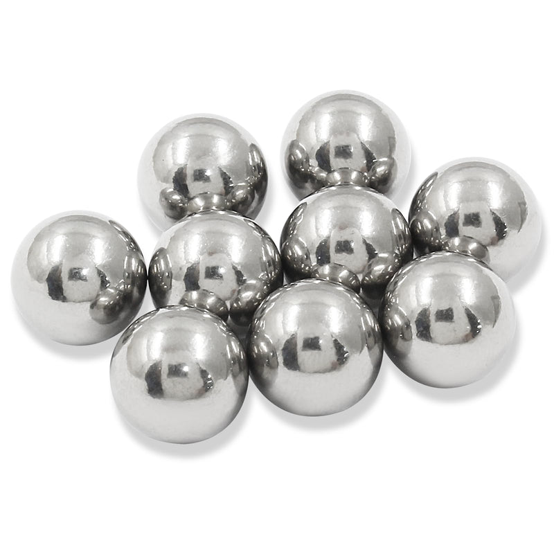 [Australia - AusPower] - 11mm Ball Bearing 304 Stainless Steel Precision Steel Ball Metric Mixing Balls for Model Paints Bike Valves(50 Pcs) 11mm 50 