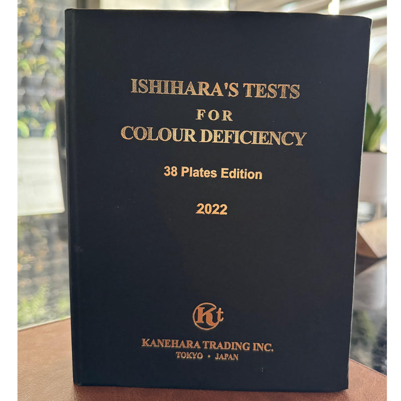 [Australia - AusPower] - Ishihara Test Chart Books for Color Deficiency 38 Plates with User Manual and One Eye Occluder 