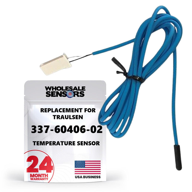 [Australia - AusPower] - Traulsen 337-60406-02 Blue Coil Replacement Temperature Sensor, 74" Cable 12 Month Warranty 