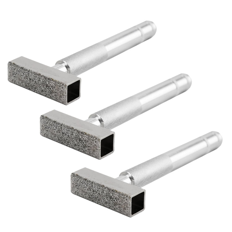 [Australia - AusPower] - POWERTEC Grinding Wheel Dresser, Diamond Grinding Wheel Dressing Tool for Truing Bench and Pedestal Grinding Wheels, Bench Grinder Accessories, 3 Pack (71003-P3) Grinding Wheel Dresser, 3PK 