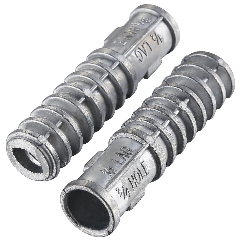 [Australia - AusPower] - Wensilon(30pcs)1/4 * 1-1/2 Lag Shield Anchor Long Zinc Alloy Bolts Concrete Anchors, Zinc Alloy Masonry Anchors Hole 1/4*1-1/2 30 