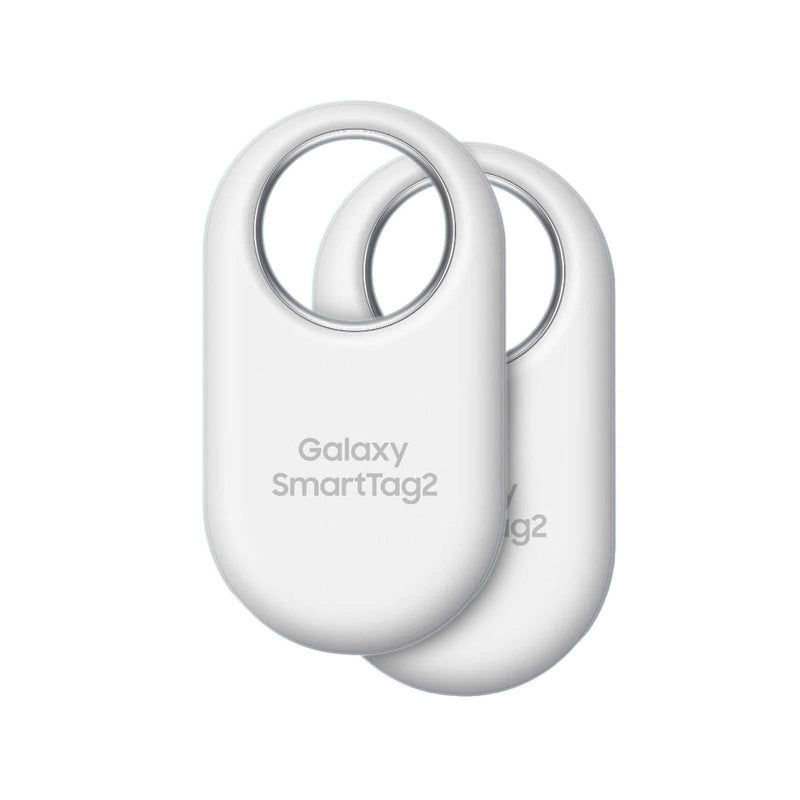 [Australia - AusPower] - Samsung SmartTag2 (2023) Bluetooth + UWB, IP67 Water and Dust Resistant, Findable via App, 1.5 Year Battery Life (2-Pack) - White 