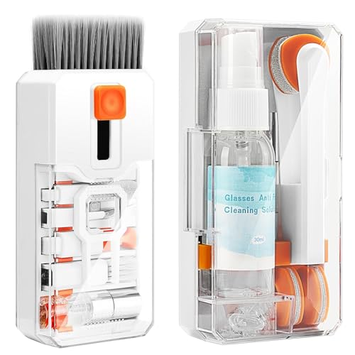 Keyboard Cleaning Kit +Glasses Cleaning Kit,White