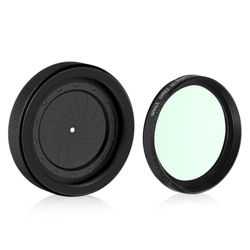 Adjustable Iris Aperture Diaphragm Filter Pack M30 to M37 Iris Aperture Diaphragm Adapter Optical Diaphragm 1.5-26mm Lens Module Adapter Ring PVS-14 PVS 14 Optics pvs14 Iris Filter Pack