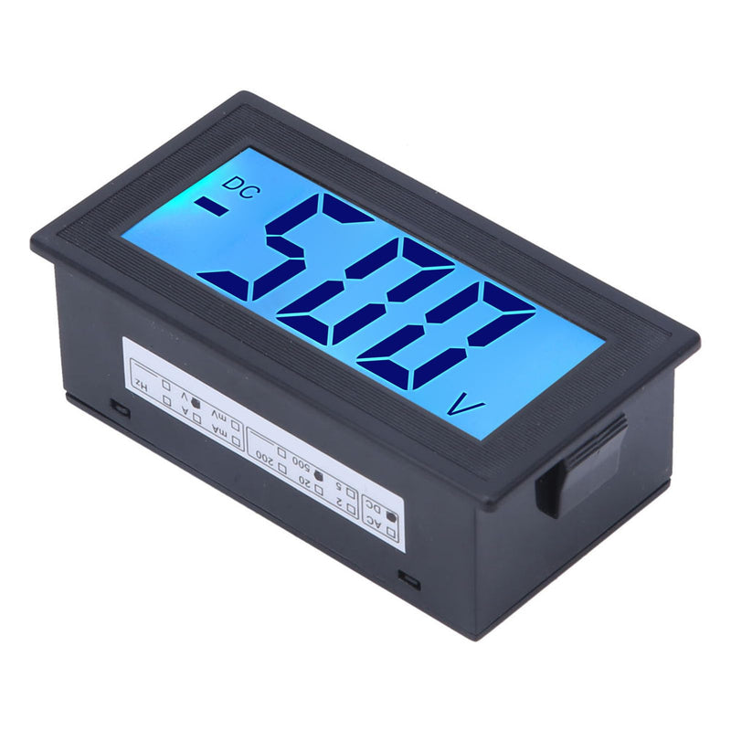 [Australia - AusPower] - Voltage Meter, DC Digital Voltmeter, High for Producing Industrial Machines (DC0-500V) DC0-500V 