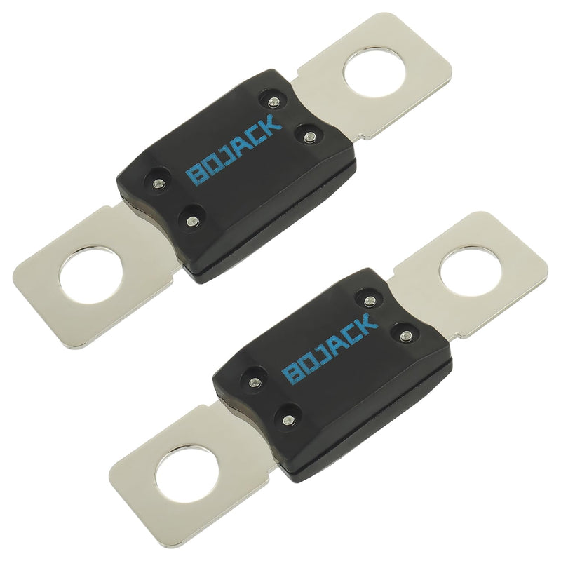 [Australia - AusPower] - BOJACK MEGA/AMG High Current Fuse Bolt-on Fuse 50A Amp for Cars, Trucks, Construction Vehicles, Buses, Caravans (Pack of 2 ANM Fuses 50A) 