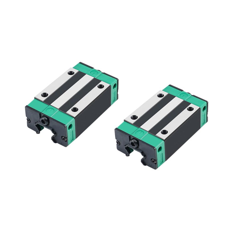 [Australia - AusPower] - HGH15CA Linear Slider Bearing, 2pcs HGH15CA Square Bearing Slider Block, for HG15 High Assembly CNC Linear Guide for CNC Machines and DIY Project. Standard slider 