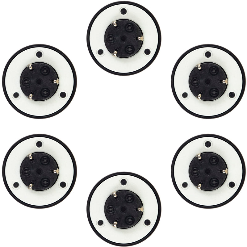 [Australia - AusPower] - 6pcs Spindle Hub CD Holder Replacement Parts for PS1 PSX Laser Head Lens Ceramic Motor Cap Turntable Gaming 440 Replacement Part 