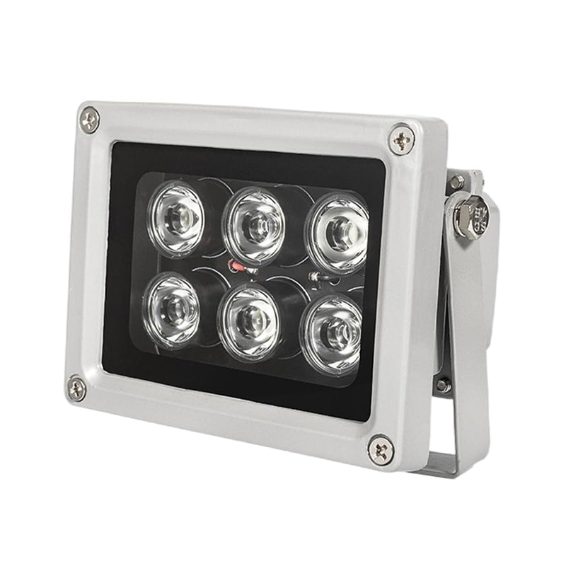 [Australia - AusPower] - Night Vision IR Illuminators 940nm Invisible 6-LEDs Infrared Light IP65 Water-Resistant Outdoor Floodlight for Security Cameras (940nm IR, 90° Angle for 4mm Lens) 940nm IR, 90° Angle for 4mm Lens 