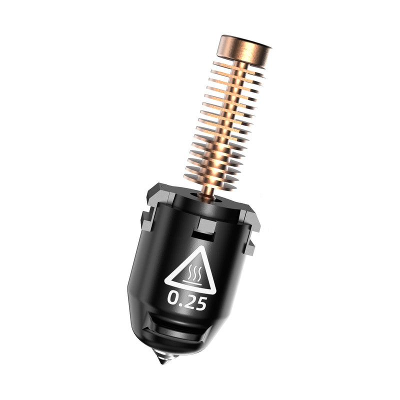 FLASHFORGE Adventurer 5M Pro Nozzle, 0.25mm 280℃ High Flow 32mm³/s Nozzle for Stable High-Speed Printing, Adventurer 5M Hotend, 3S Quick-Detachable Nozzle 0.25 mm