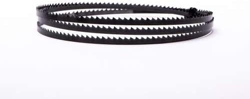 High Performance Band Saw Blade 2360 x 10 x 0.65 mm, 6 ZpZ Tool Steel HSS Wood Saw Band Saw Band Suitable for Scheppach Basato 3 Vario