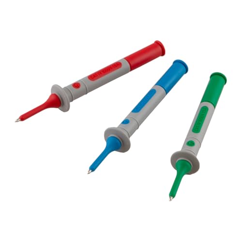 Chauvin Arnoux Set of 3 Test Probes (Red, Green, Blue)
