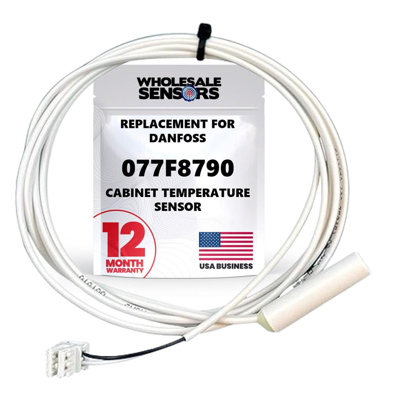 [Australia - AusPower] - Danfoss 077F8790 ETN Cabinet Replacement Temperature Sensor 59"(1.5M) Cable 12 Month Warranty 