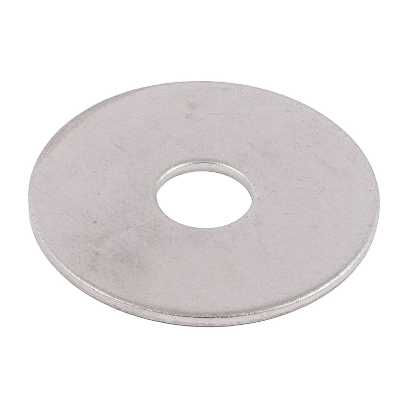 [Australia - AusPower] - 3/16" x 1" Fender Washer (100 Pack) Zinc Plated Steel, Meets ASME B18.21.1 Industrial/Commercial Grade by Makers Bolt 3/16" x 1" (100 pack) 