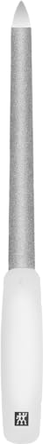 Zwilling Shape File (Sapphire Coating, Polished File Tip, Ergonomic Shape, Coarse and Fine-Grained File Surfaces), White, 160 mm