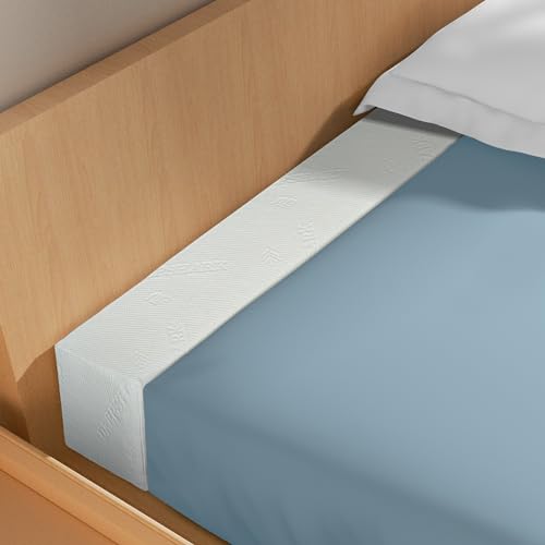 DEEPSHARK Mattress Gap Filler, Bed Gap Filler, Twin Mattress Extension Filler for Headboard Seams, Bed Space Cracks White(39"×6"×6", Twin/Twin XL) 39"×6"×6"