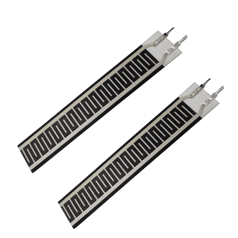 [Australia - AusPower] - Pressure Sensor, Cuidr Thin Film Pressure Sensor, 20G~10KG 80mm Force Sensing Resistor, Long Strip Sensor for Smart Home, Wearable Devices (2 Pack) 