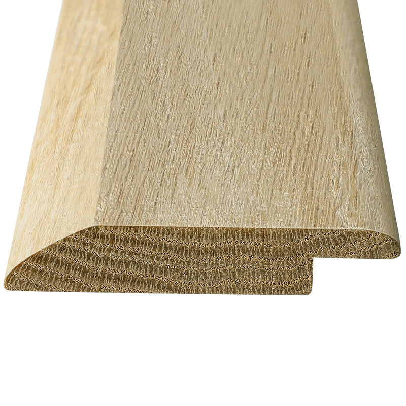 Kigley Solid Red Oak Interior Threshold Wood Overlap Threshold Doorways Reducer Threshold, 36 Inches Long (Classic Style) 36 x 3.5 x 0.63 Inches