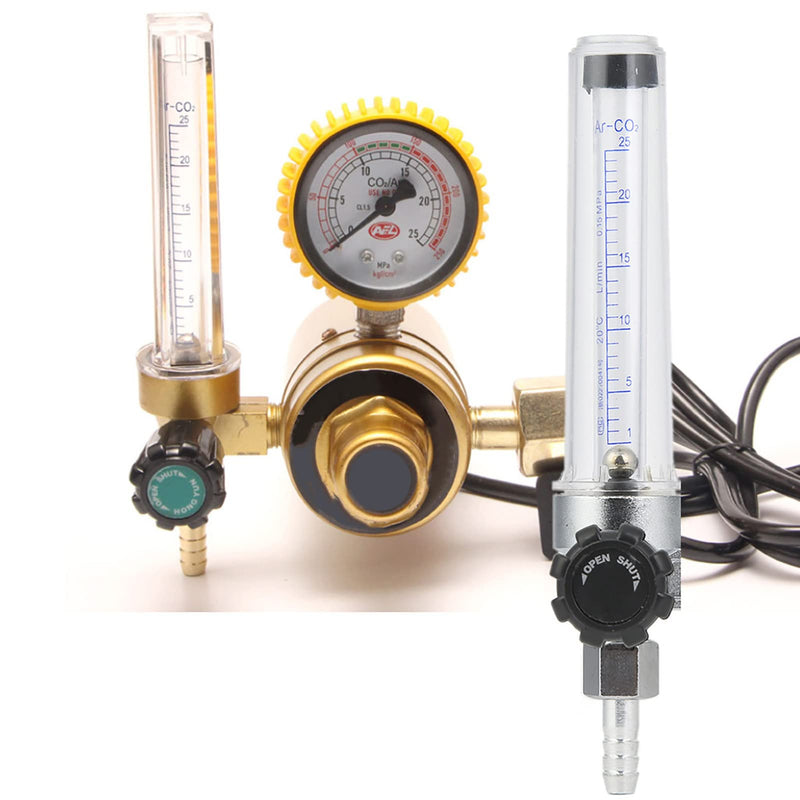 [Australia - AusPower] - CO2/Argon Meter Welding Tool, Plastic Gas Shielding Welding Accessory, Gas Flow Meter Tester Flowmeter 