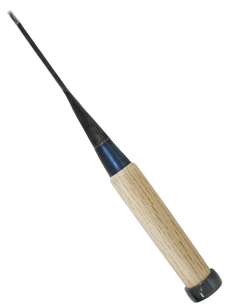 [Australia - AusPower] - KAKURI Japanese Mortise Chisel for Woodworking 1/8" (3mm), Made in JAPAN, Wood Chisel Oire Nomi, Razor Sharp Japanese High Carbon Steel Blade, White Oak Wood Handle 3mm 