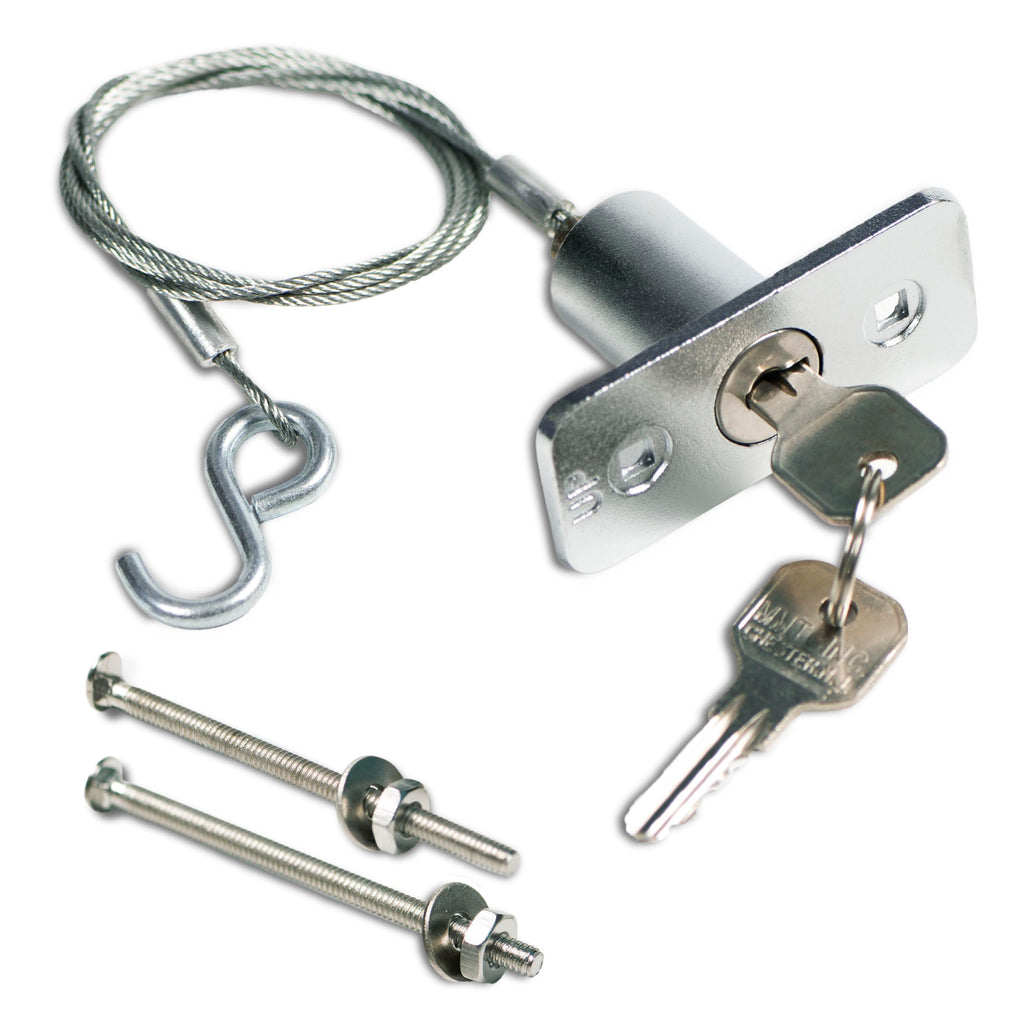 [Australia - AusPower] - Emergency Release Lock Kit, Universal Garage Door Emergency Release Lock Kit, Garage Door Opener Quick Release Lock Disconnect Key Lock 
