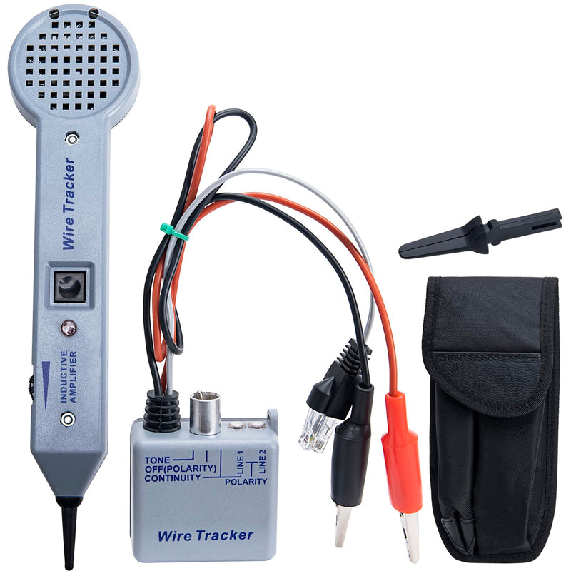 [Australia - AusPower] - Tone Generator and Probe Kit, Toner Electrical Tool, Tone Generator kit, Wire Tracer Circuit Tester, 200EP High Accuracy Cable Tester, 77HP2 Tone and Probe Kit 