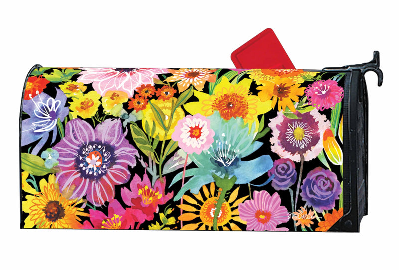 [Australia - AusPower] - Studio M MailWraps Wild Garden, The Original Magnetic Decorative Mailbox Cover, Made in USA, Superior Weather Durability, Standard Size fits 6.5W x 19L Inch Mailbox 