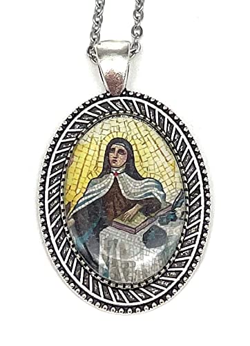 Saint Necklaces (Silver, Saint Teresa of Avila)