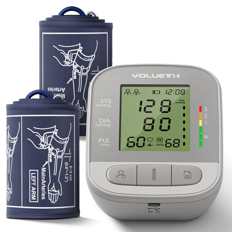 [Australia - AusPower] - Pediatric Blood Pressure Cuff, Blood Pressure Monitor for Kids & Adult, Small Cuff 7"-9"?Medium/Large Cuff 9"-17"?Perfect for Health 