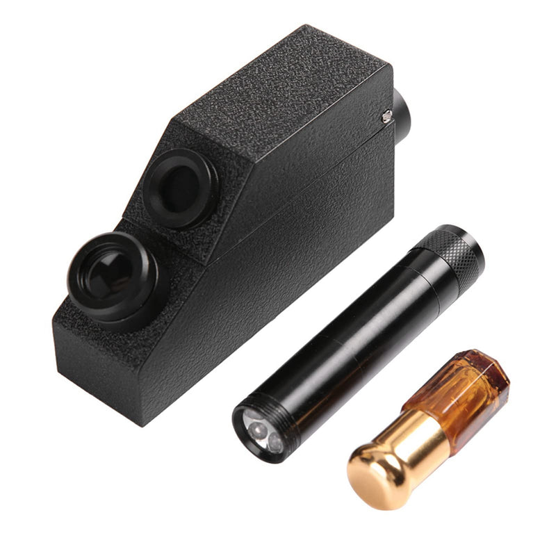 [Australia - AusPower] - Refractometer, Jewelry Refractometer Meter Testing Identification Tool Professional Gemological Refractometer Tester for Measuring Refractive Index 