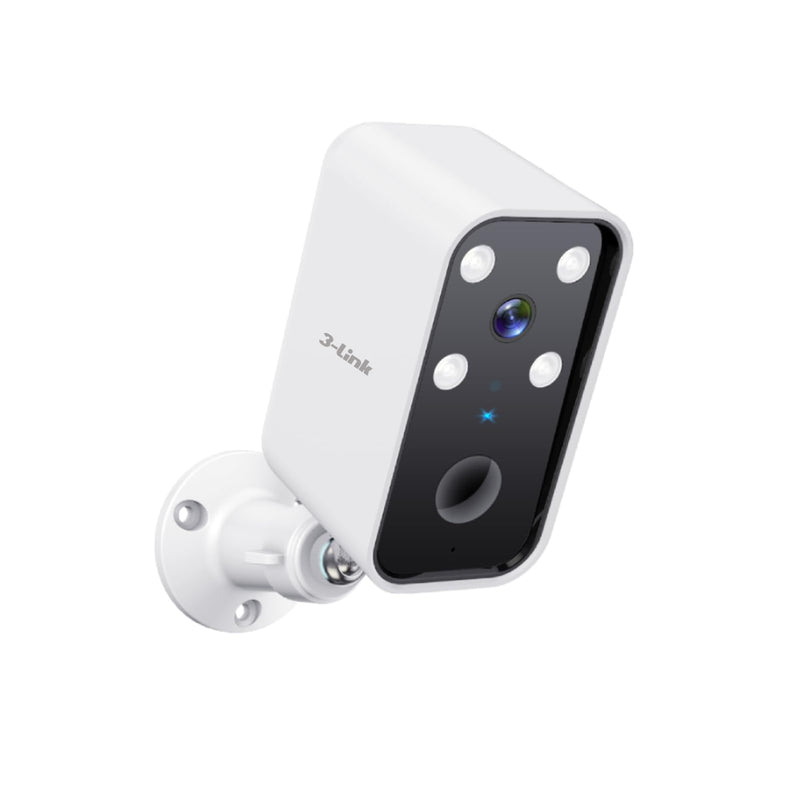 [Australia - AusPower] - 3-Link Wireless Security Cameras Outdoor, Battery Powered Cameras for Home Security, No Monthly Fee, Motion-Activated Spotlight, Motion Detection Alert, Night Vision, Compatible with Alexa 