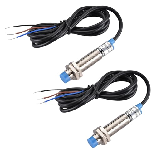 Heschen Inductive Proximity Switch, LJ12A3-4-Z/BX, Detector 4mm, 10-30VDC 200mA, NPN, Normally Open (NO), 3 Wires (2) 2