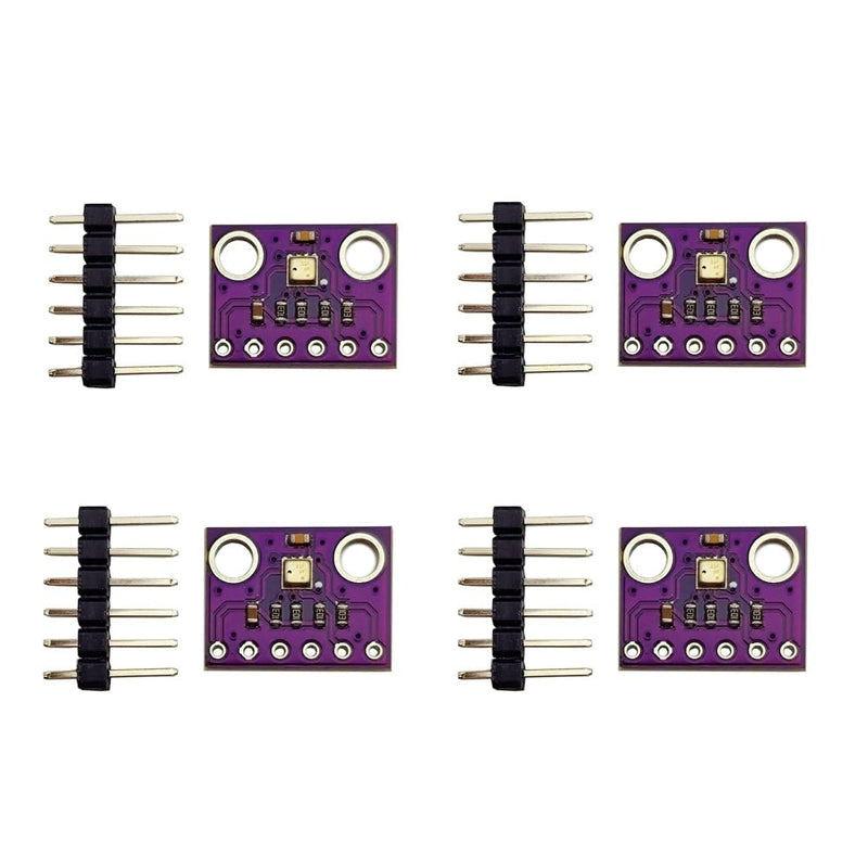[Australia - AusPower] - 4Pcs GY-BME280-3.3 High Precision Altimeter Atmospheric Pressure Temperature and Humidity Sensor BME280 3.3V for Arduino 