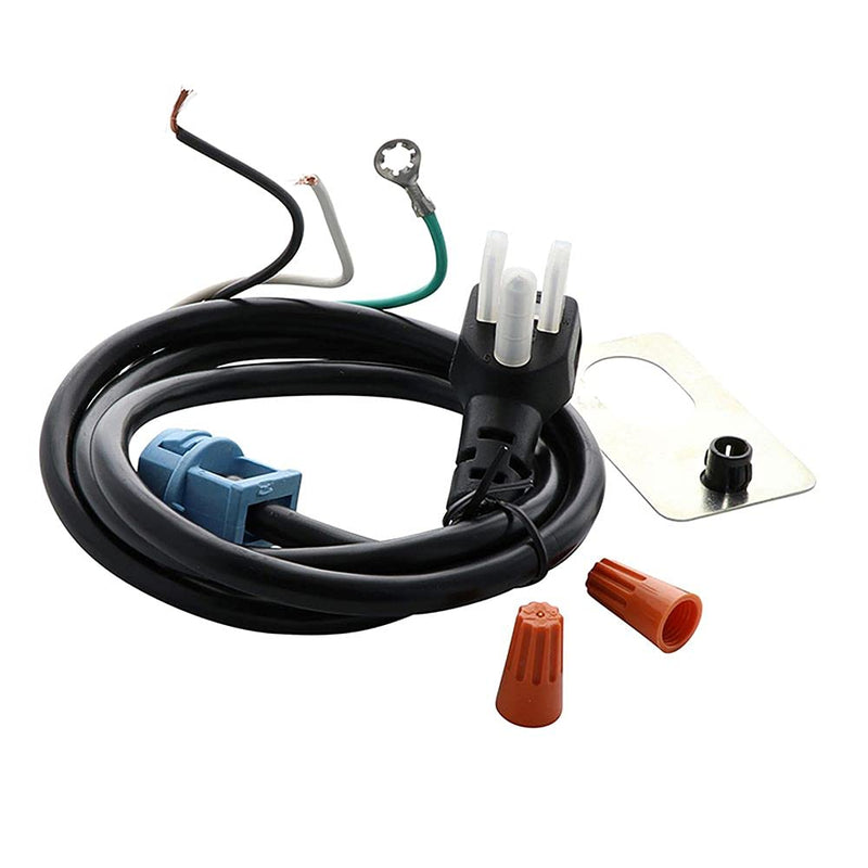 [Australia - AusPower] - Kitchen Basics 101 HCK44 Power Cord Kit, Compatible with Broan, Whirlpool W10831110, HOODPT2R, Kenmore (Genuine Part) 5094, 5104, 5134, 5164, 5184, 5324, 5334, 5128, 5139, 5141, 5129, 5126, 5135 5140 
