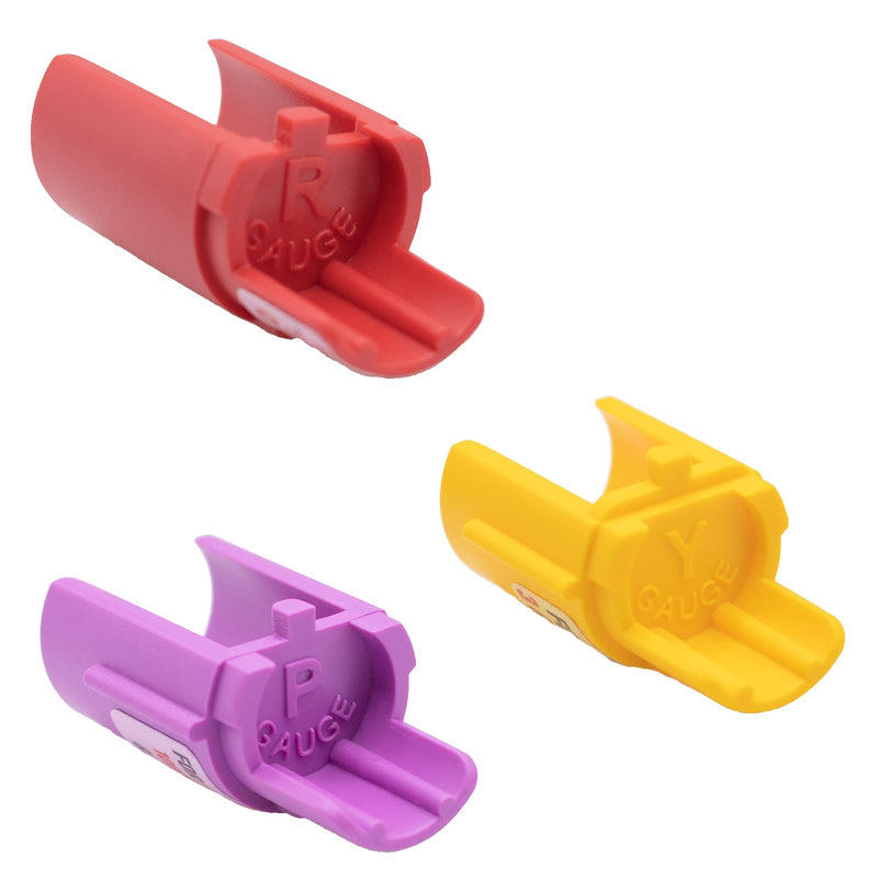 [Australia - AusPower] - Red R Gauge, Yellow Y Gauge, and Purple P Gauge for Electrode Setting on Riello and Carlin Oil Burners 