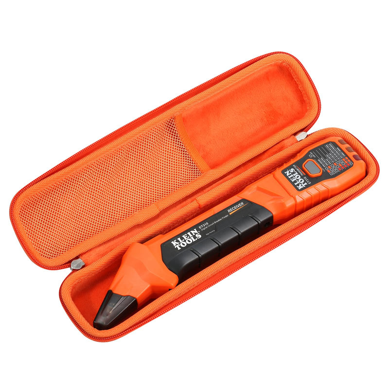 [Australia - AusPower] - PCGDFly Tools Storage Case for Klein Tools ET310 AC Circuit Breaker Finder & 80041 Outlet Repair Tool Kit, Hard Carrying Storage Case, Electrical Tools Storage Organizer Holder Bag 