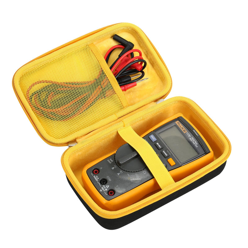[Australia - AusPower] - Hard Carrying Storage Case for Fluke 117/115/116/114/113/177/178/179/233 Digital Multimeter， Multimeter Testers Tools Storage Organizer Holder Bag 
