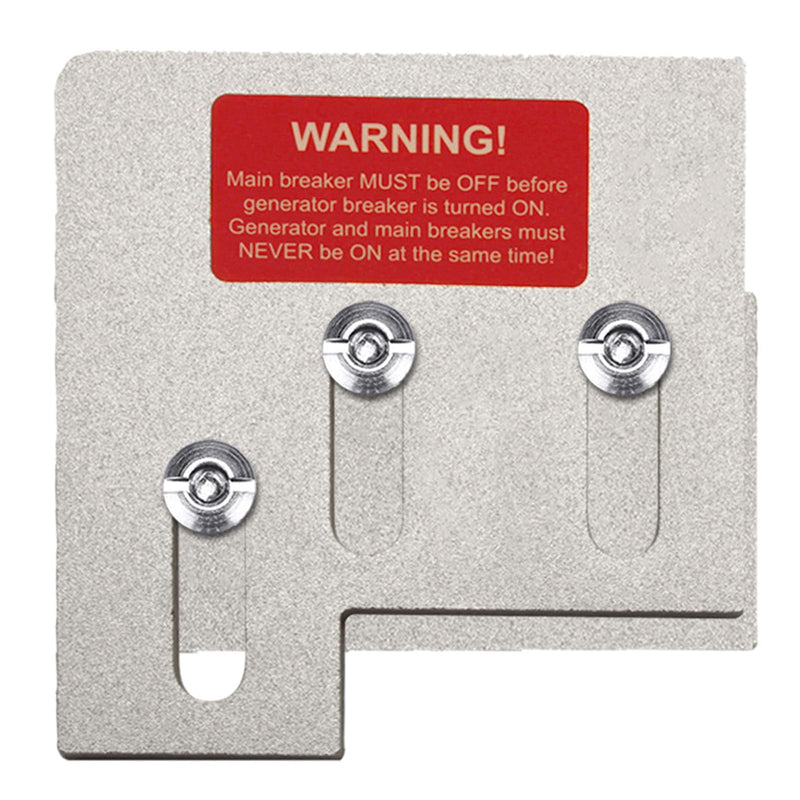 [Australia - AusPower] - PETCHOR SD200A Professional Generator Interlock Kit Compatible with Square D QO or Homeline 150 or 200 amp Panels, 1 3/8 inches Spacing Between Main and Generator Breaker for Safe Usage 