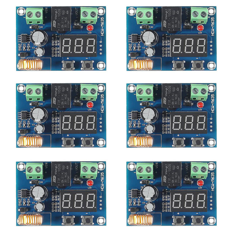 [Australia - AusPower] - DIANN 6pcs XH-M609 DC 12V-36V Battery Low Voltage Disconnect Protection Module for Automobile New Energy Electric Vehicle Battery 