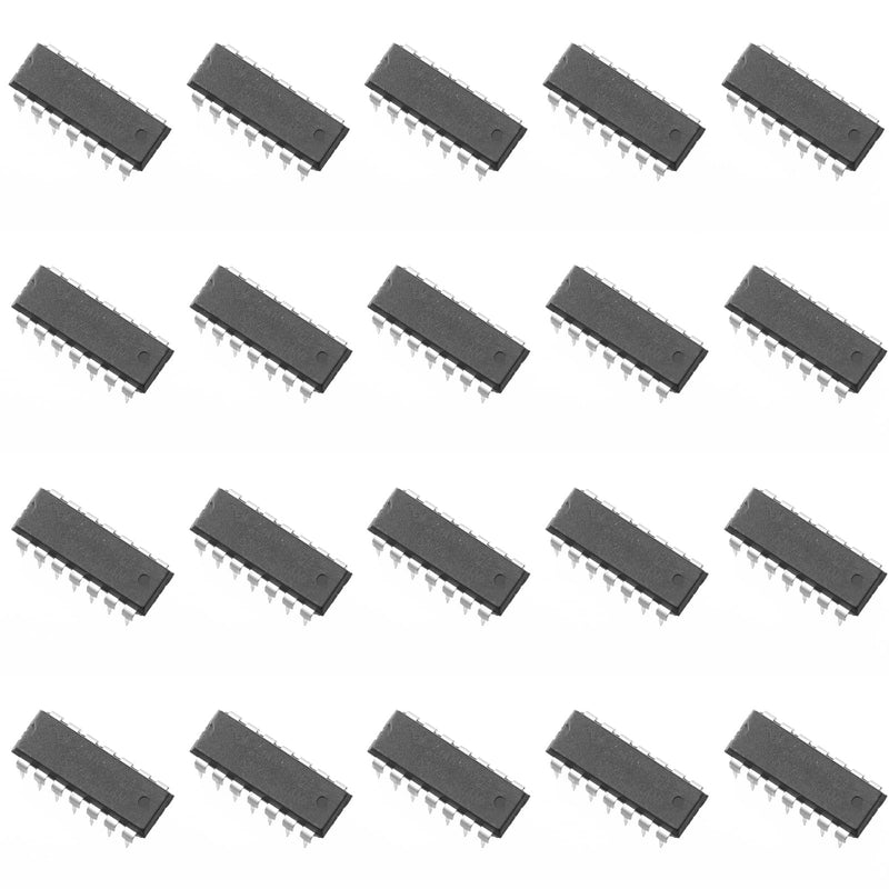 [Australia - AusPower] - 20pcs SN74LS04N 74LS04 74LS Hex 1-Input Inverter Gate IC Logic Gate 4.75V to 5.25V,DIP14. 