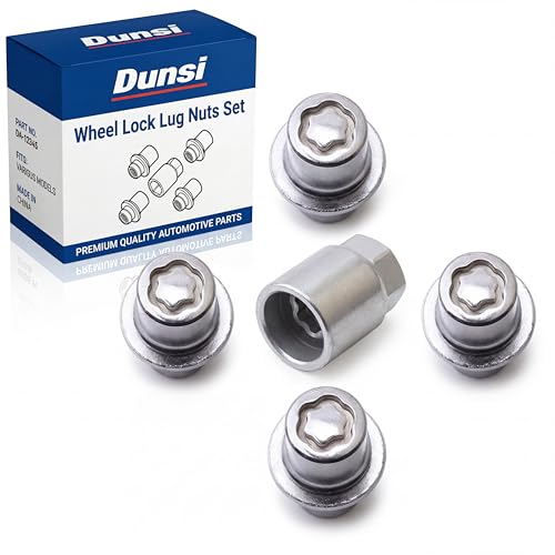 DUNSIHUI 00276-00900 wheel lock lug nuts, M12 x 1.5, for Toyota and Lexus vehicles