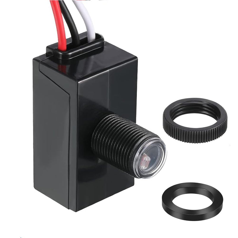 [Australia - AusPower] - Meskliu Photocell Light Sensor,AC110-240V 5A Dusk to Dawn Outdoor Photoelectric Light Control Switch,Hard-Wired Post Eye Light Control with Automatic Illumination Detection Circuit 