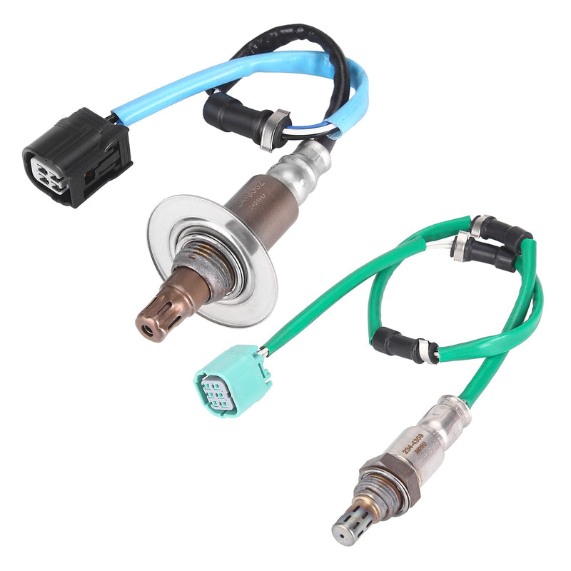 [Australia - AusPower] - Oxygen O2 Sensor Upstream Downstream Replacement for 2007 2008 2009 Honda CRV 2.4L L4 Replaces# 234-9062 234-4359 Set of 2 