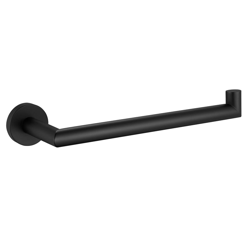 [Australia - AusPower] - Bathroom Towel Holder Matte Black, Suyar SUS304 Stainless Steel Hand Towel Bar, Kitchen Towel Rack Wall Mounted 