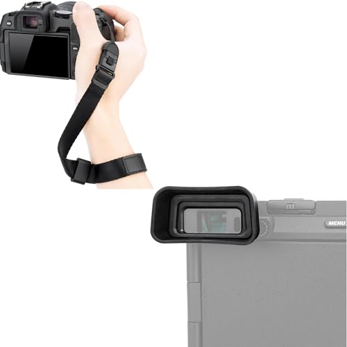 A6700 Eyecup + Wrist Strap：A6700 Eyecup Eyepiece with A6700 Wrist Strap