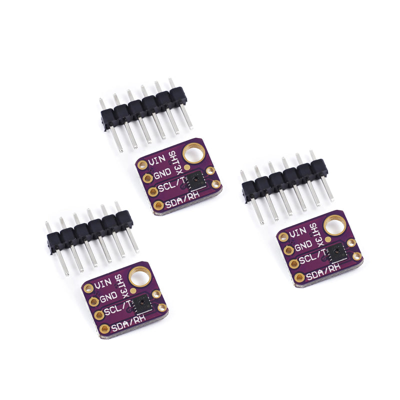 [Australia - AusPower] - SHT31-D SHT31 Temperature Humidity Sensor Module 2.4V-5.5V I2C IIC for Arduino 3pcs 