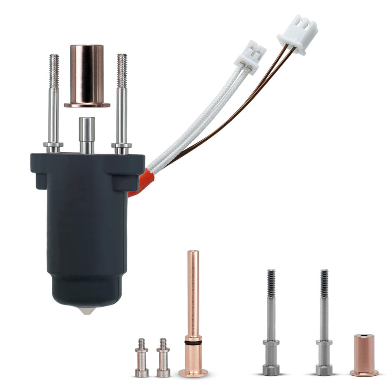 Microswiss FlowTech Hotend Upgrade for Creality K1 / K1 Max / K1C - Leakproof Nozzle - Cold Nozzle Change - High Flow - All Metal Design - Made in USA