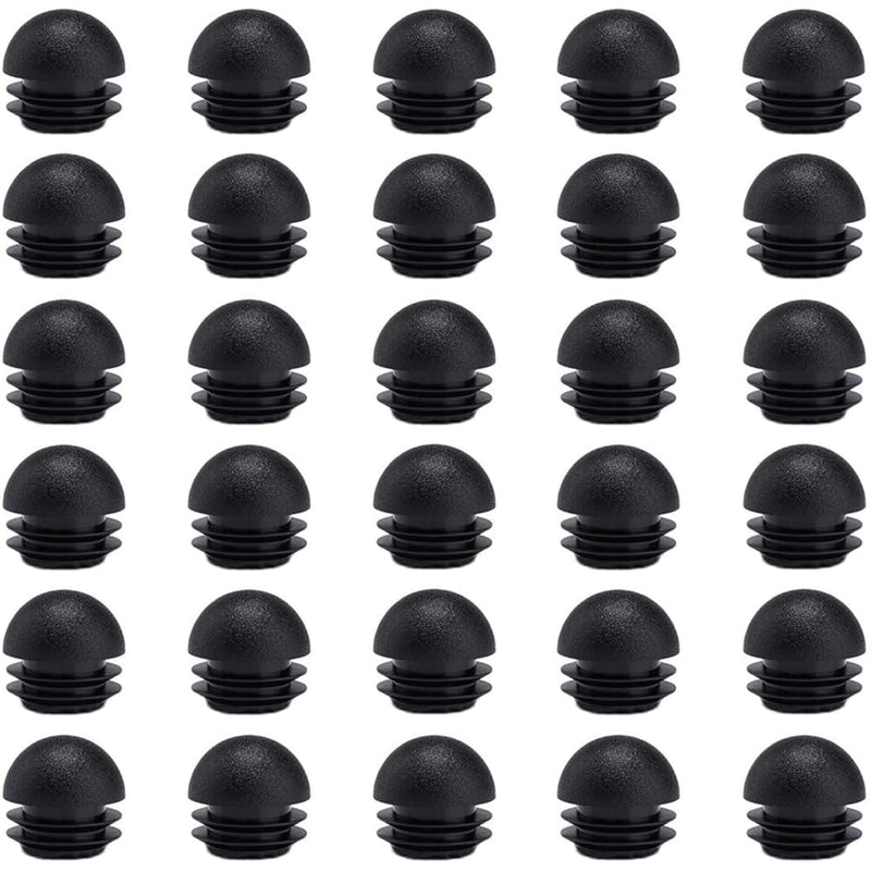 [Australia - AusPower] - 30Pcs 1-1/4 Inch/32 mm Round End Caps Plugs Plastic Chair Leg Inserts, Round Tube Inserts Furniture Glides End Caps Chair Leg Glide Furniture Protectors 1-1/4 Inch/32mm 
