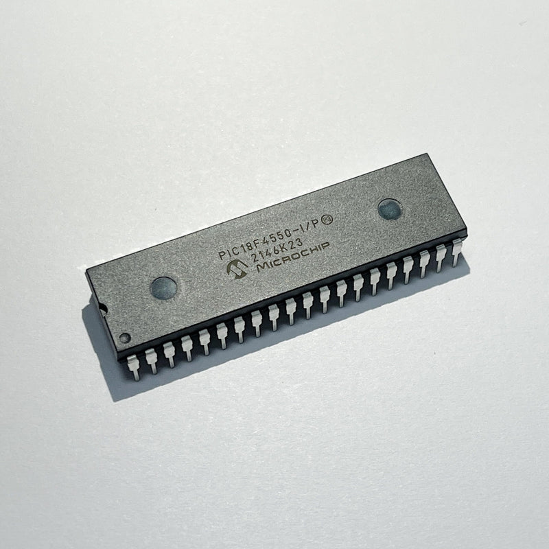 [Australia - AusPower] - PIC18F4550-I/P, MCU 8-bit PIC18 PIC RISC 32KB Flash 5V 40-Pin PDIP Tube (1 Item) 